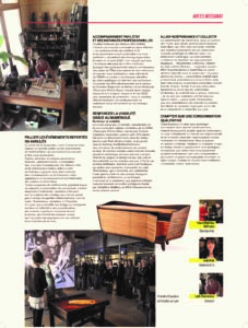 Pigiste freelance à Lyon. 2e partie de l'article sur métiers d'art écrit pour le magazine Maestria Mag.